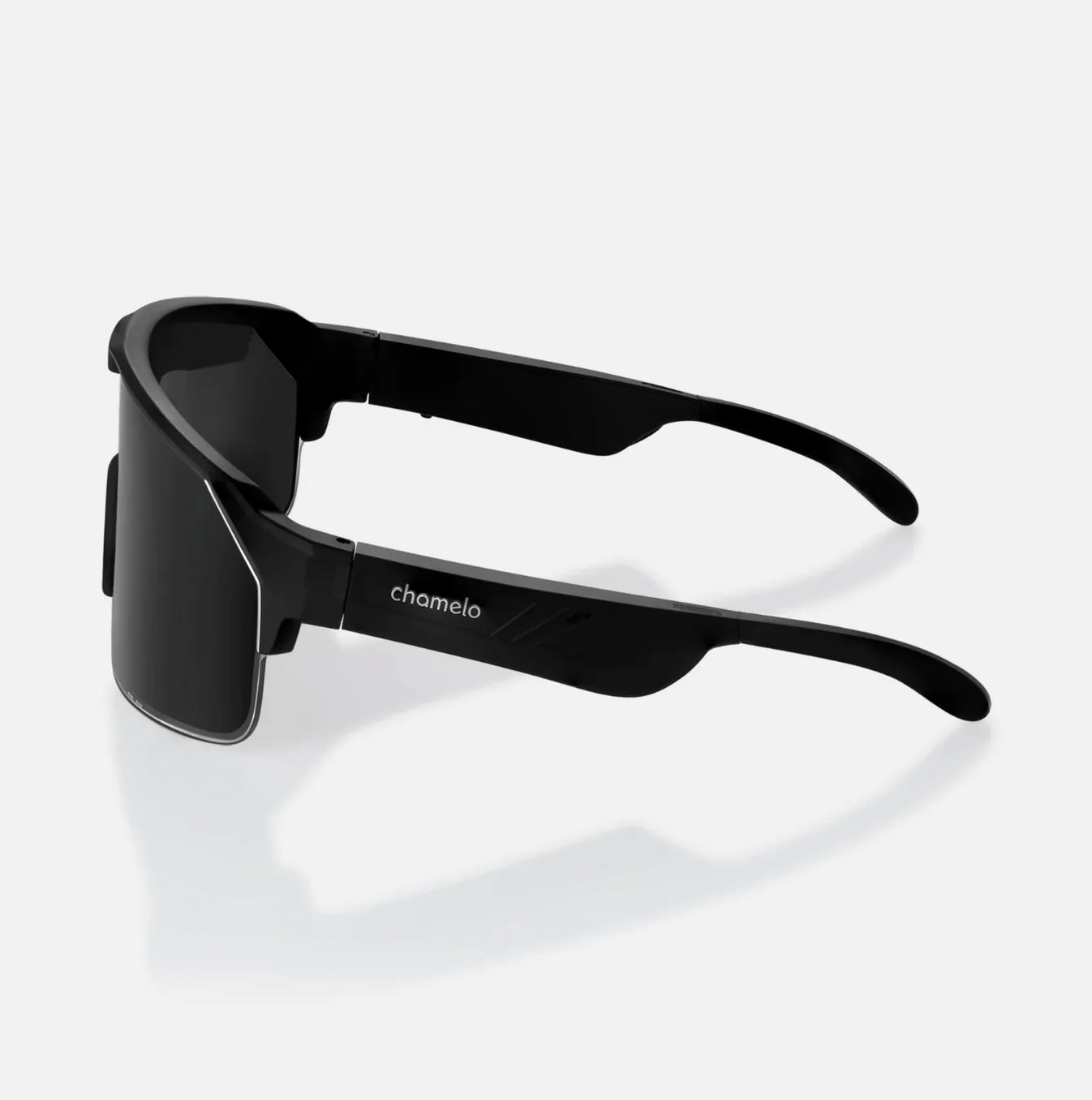 Ochelari Sport Music Shield Slider - Fumuriu și Negru