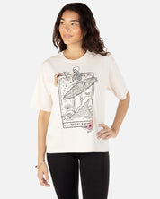 Tricou HURLEY INNER ILLUMINATION VINTAGE SLIM BOYFRIEND TEE