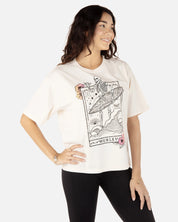 Tricou HURLEY INNER ILLUMINATION VINTAGE SLIM BOYFRIEND TEE