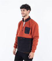 Hanorac Hurley Burrito Sherpa Track 1/4 Zip