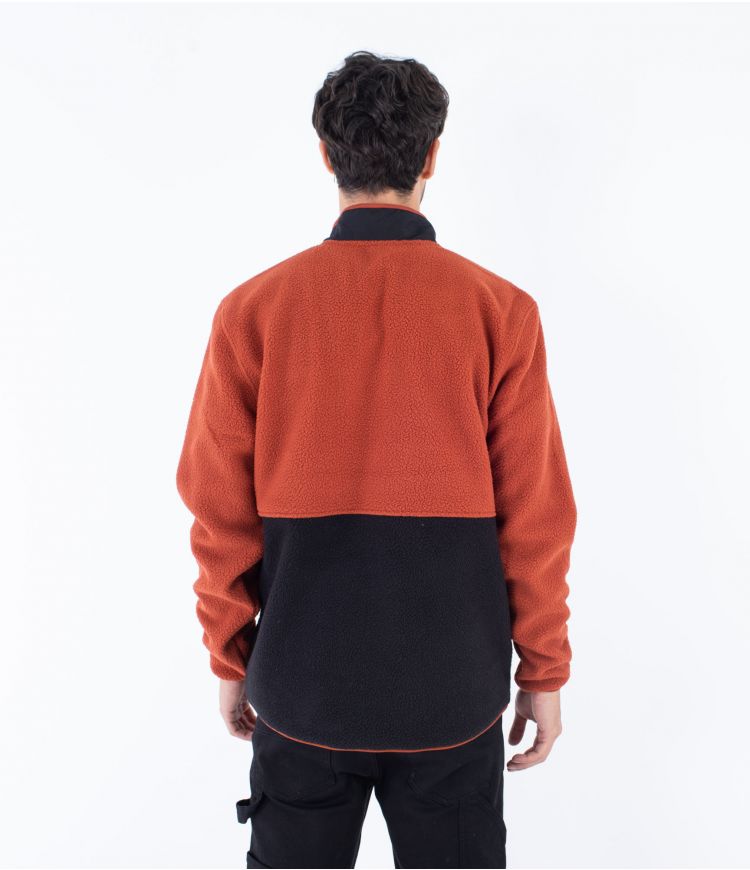 Hanorac Hurley Burrito Sherpa Track 1/4 Zip
