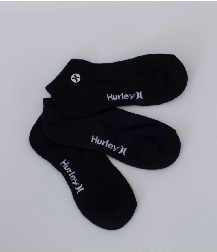 Sosete HURLEY H2O-Dri Low Cut (Set de 3)
