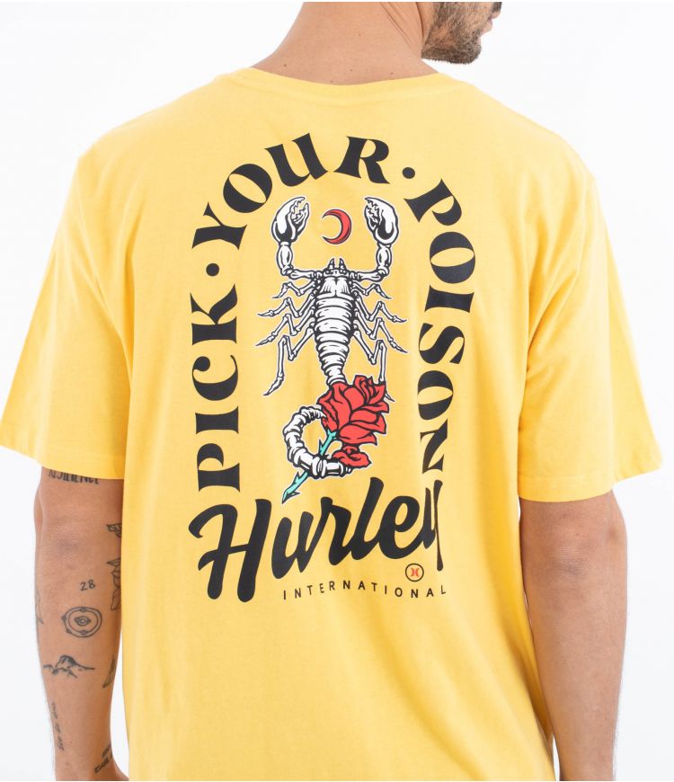 Hurley Men's Evd Poison SS T-Shirt