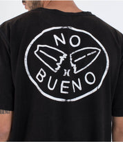 Tricou HURLEY - M SIDER BP SS TEE - Reversible - Negru