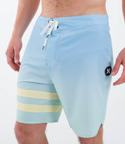 Boardshorts HURLEY - PHANTOM BLOCK PARTY 18' BLUE DREAM