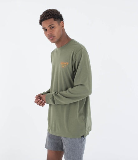 Bluza HURLEY - CUSTOMS LS