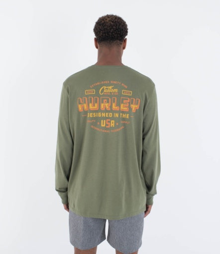 Bluza HURLEY - CUSTOMS LS
