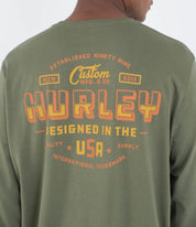 Bluza HURLEY - CUSTOMS LS