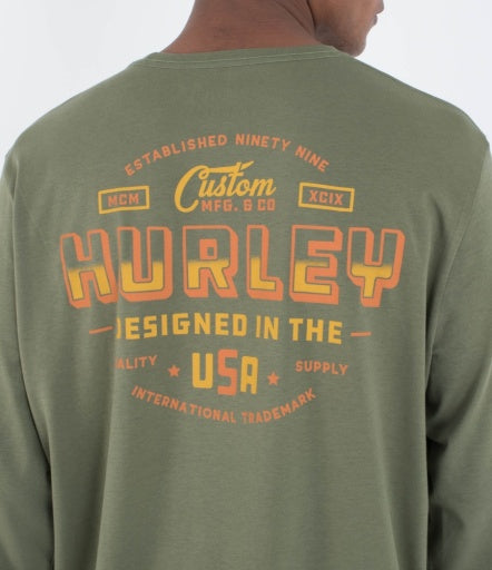Bluza HURLEY - CUSTOMS LS
