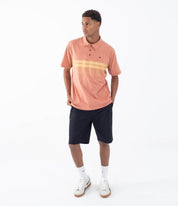 Tricou HURLEY - PRINTED STRIPE SLUB POLO SS