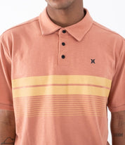 Tricou HURLEY - PRINTED STRIPE SLUB POLO SS