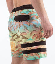 Boardshorts HURLEY - PHNTM ECO BLOCK PARTY VOLLEY 17 - Pineapple