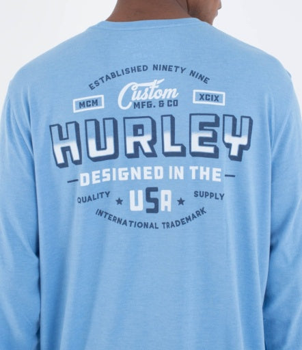 Bluza HURLEY - CUSTOMS LS