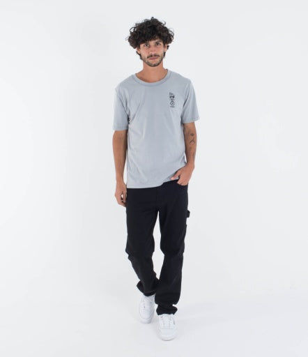 Tricou HURLEY - M SIDER BP SS TEE - Reversible - Worker Blue