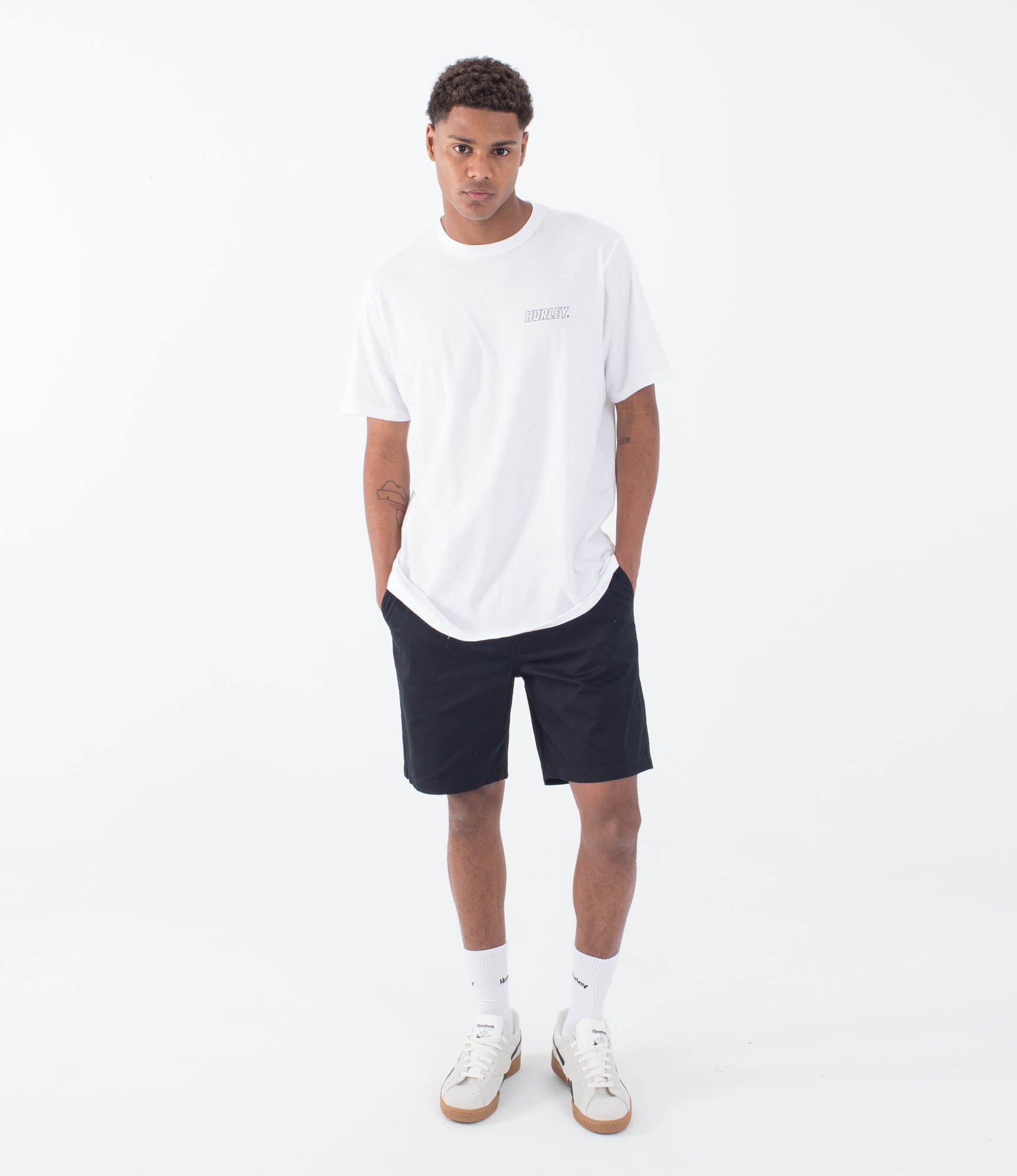 Tricou HURLEY - FASTLANE LINED SS