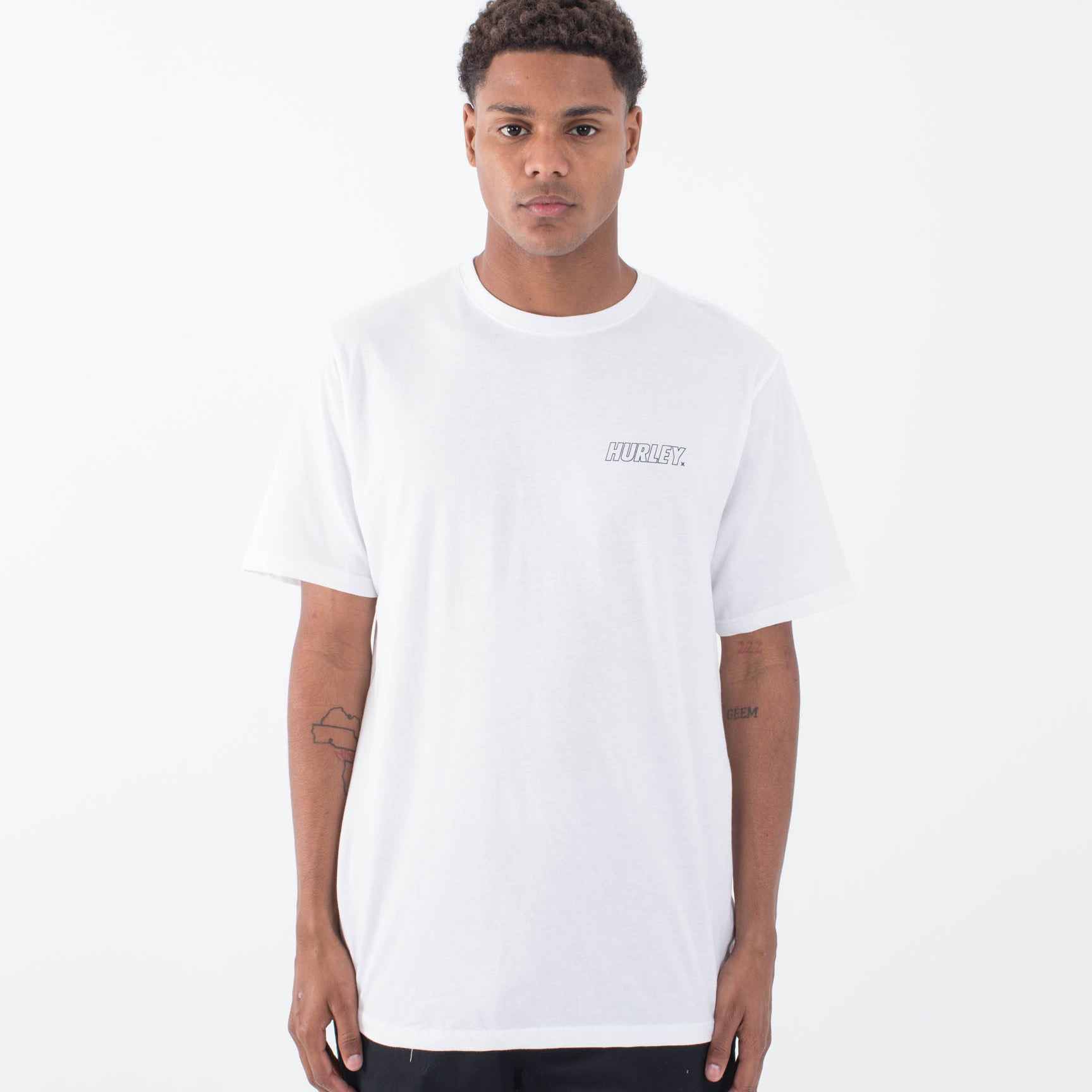 Tricou Hurley Fastlane Lined SS - vedere 5