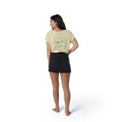 TEE BRANDED SS WOMEN DIRTY-SAND