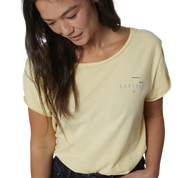 TEE BRANDED SS WOMEN DIRTY-SAND