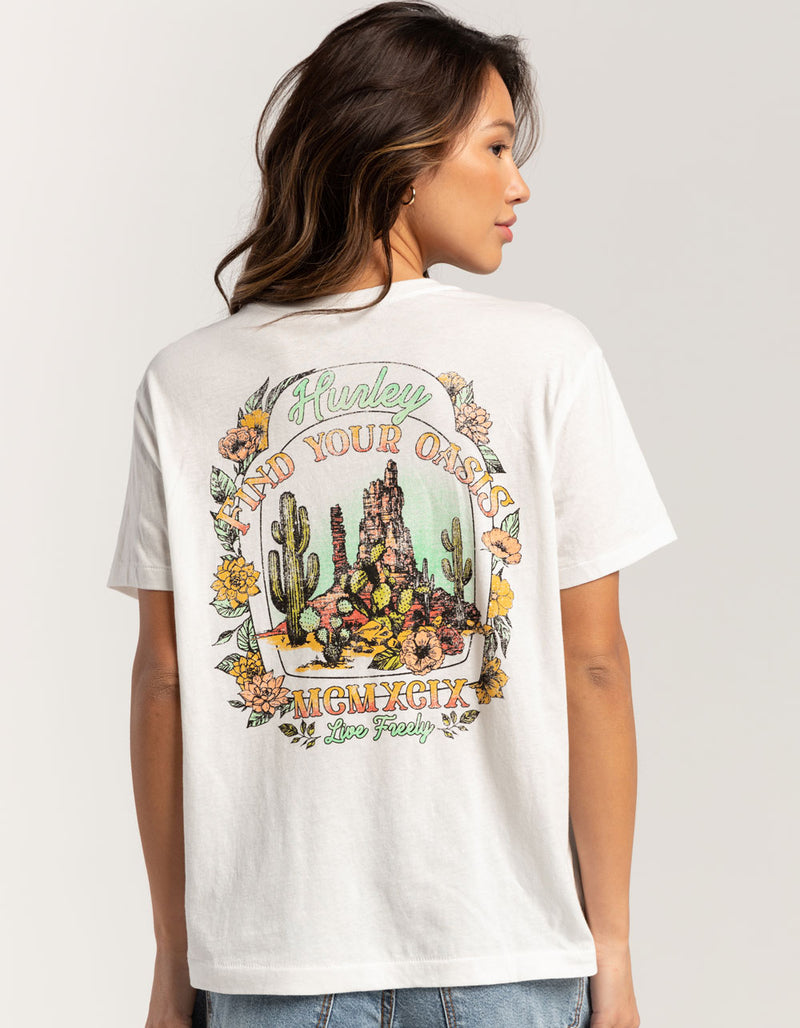 TRICOU HURLEY LIVE FREELY GIRLFRIEND TEE