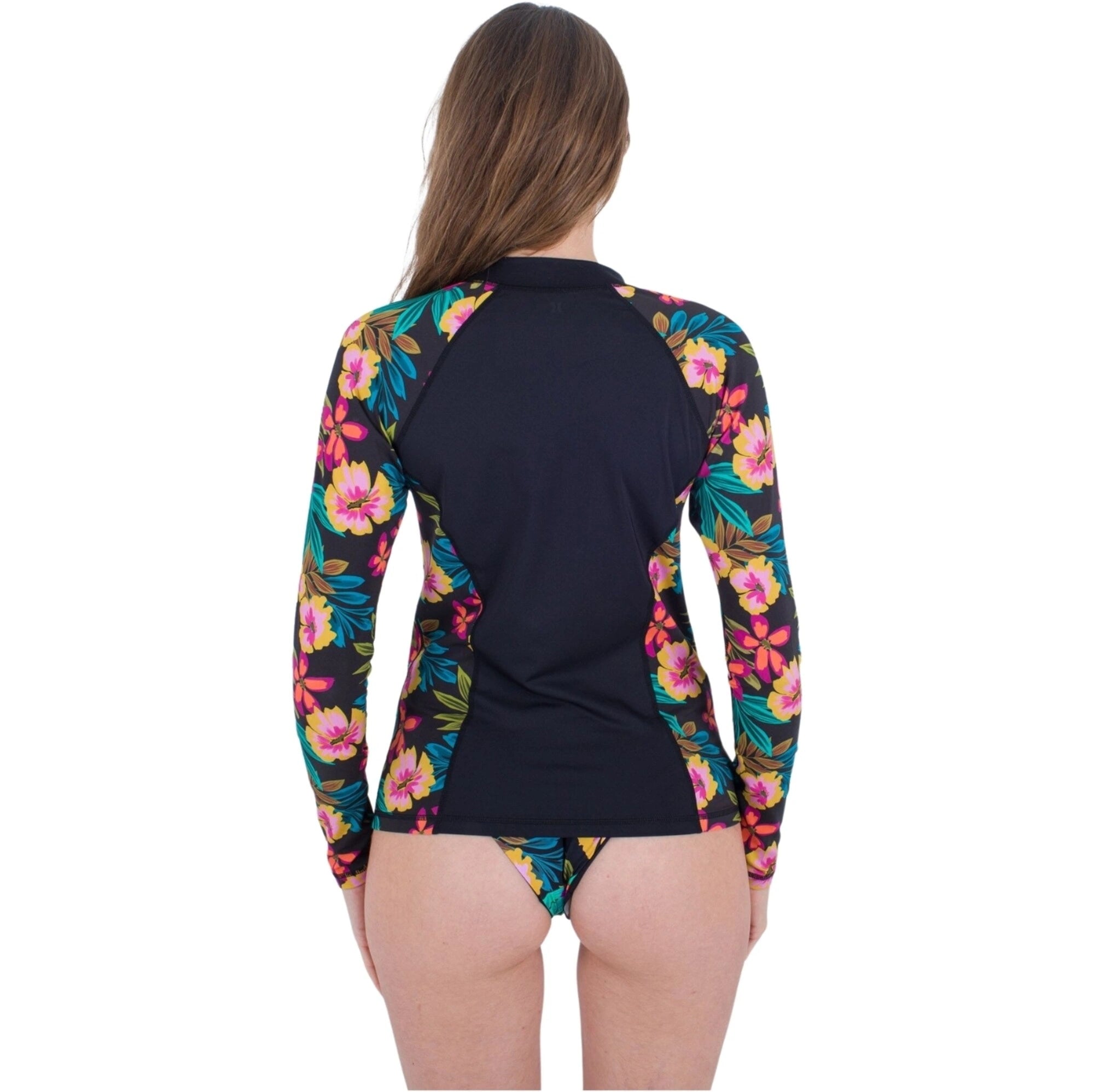 Bluza UV HURLEY FIJI FANTASY ZIP FRONT RASHGUARD