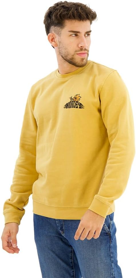 Bluza HURLEY FLOWER FISH FLEECE CREW