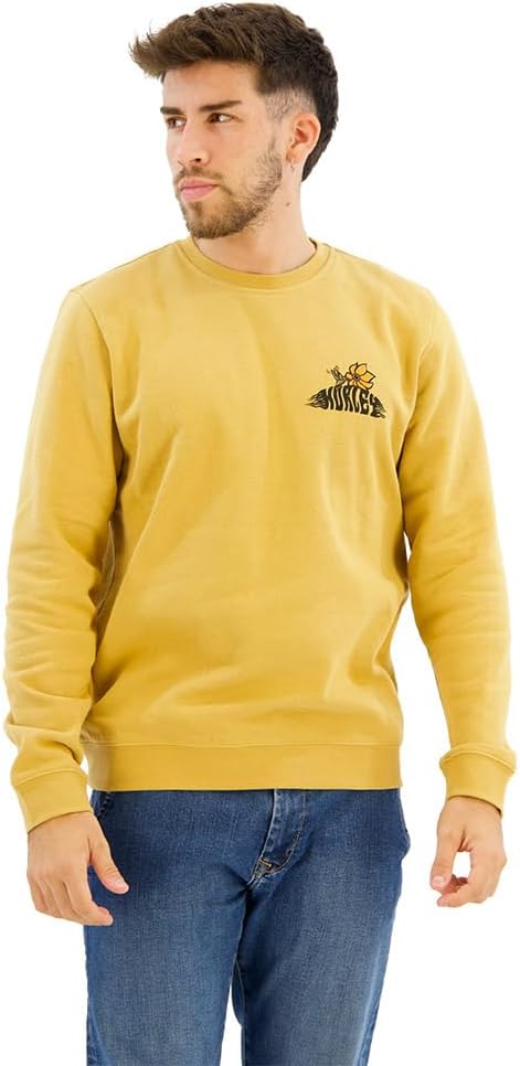 Bluza HURLEY FLOWER FISH FLEECE CREW