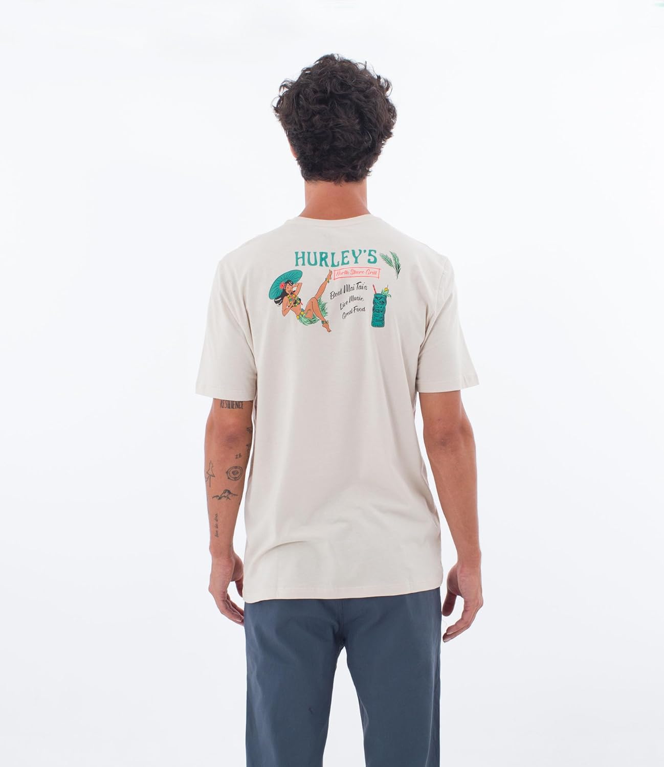Hurley Men's Evd Northshore Gal Ss T-Shirt