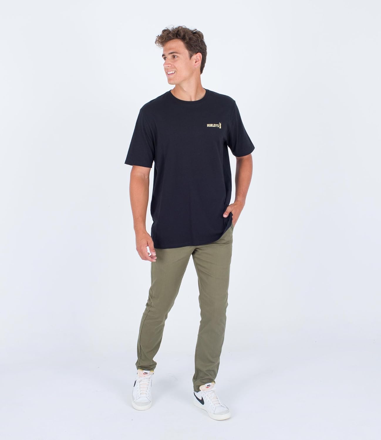 Hurley Men's Evd Northshore Gal Ss T-Shirt