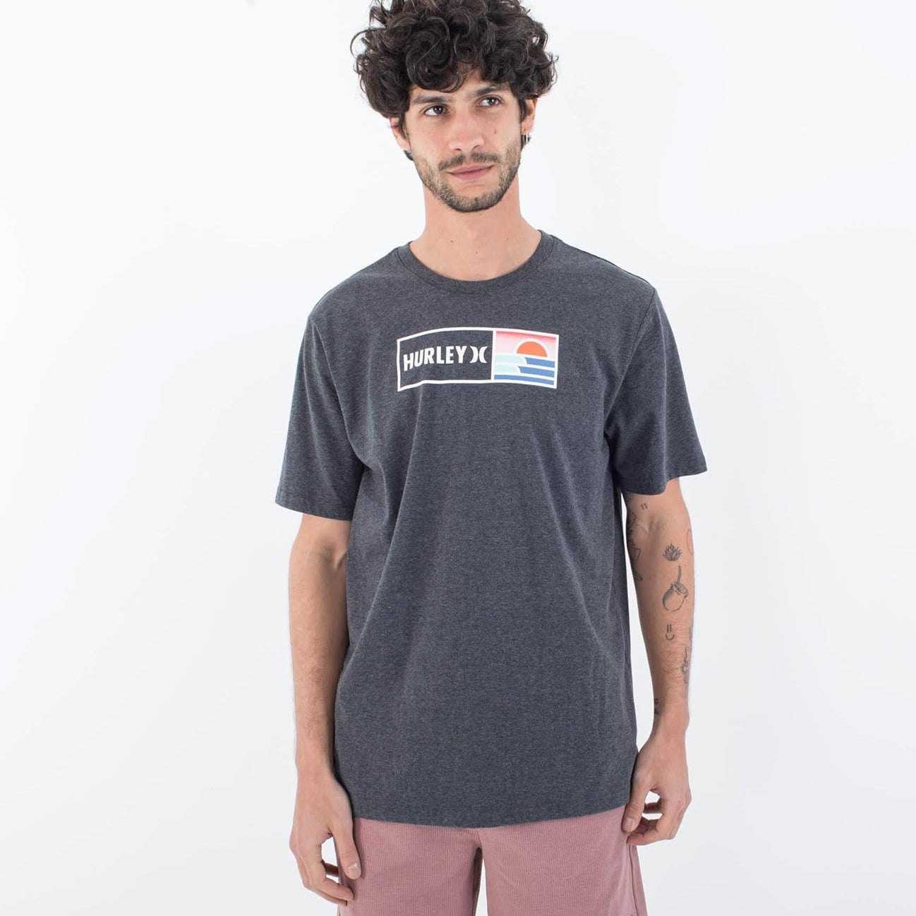 Tricou Hurley EVD Box Waves - vedere 5