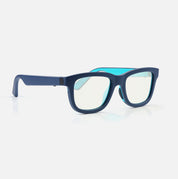 Ochelari LIFESTYLE DUSK CLASSIC BUTTON/APP ALPHA MIRROR MATTE NAVY/TEAL