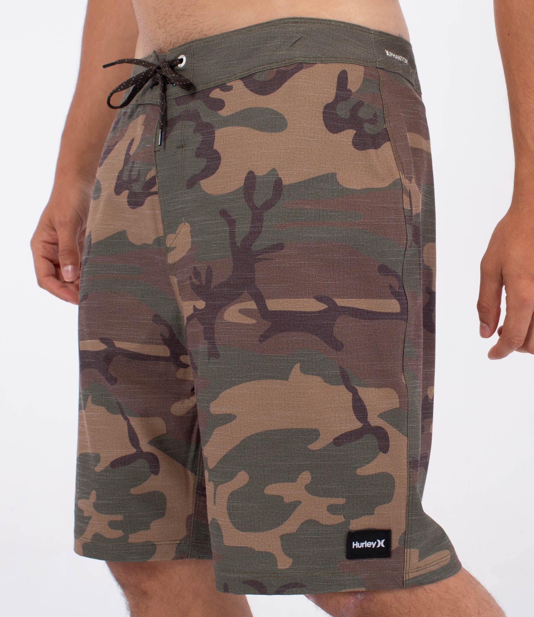 Boardshorts HURLEY - PHNTM ECO WEEKENDER SLUB CARGO 20 OLIVE