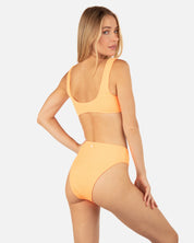 Solid Soft Scrunch Pull On Top