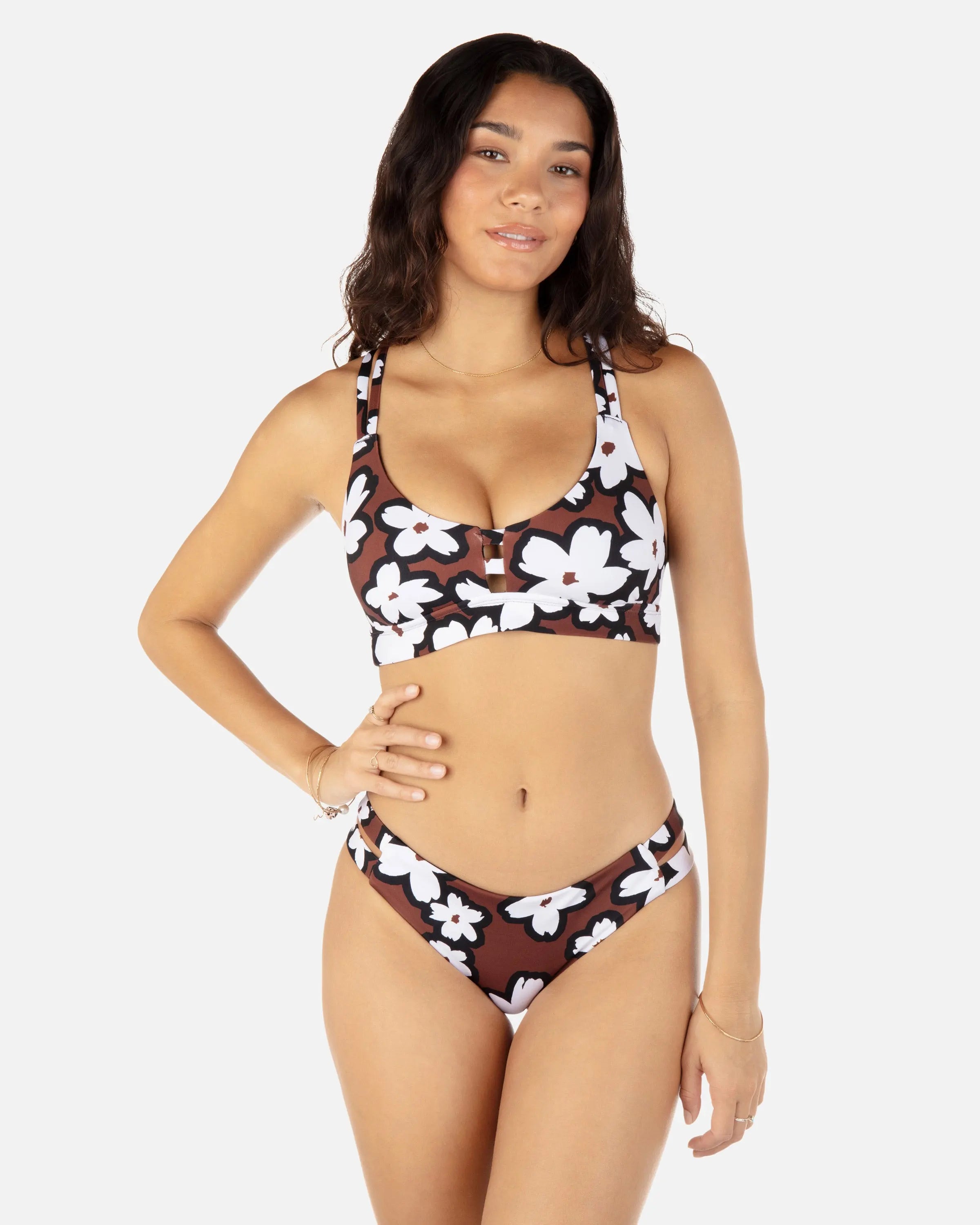 Top HURLEY BOLD DAISY SOFT STRAP