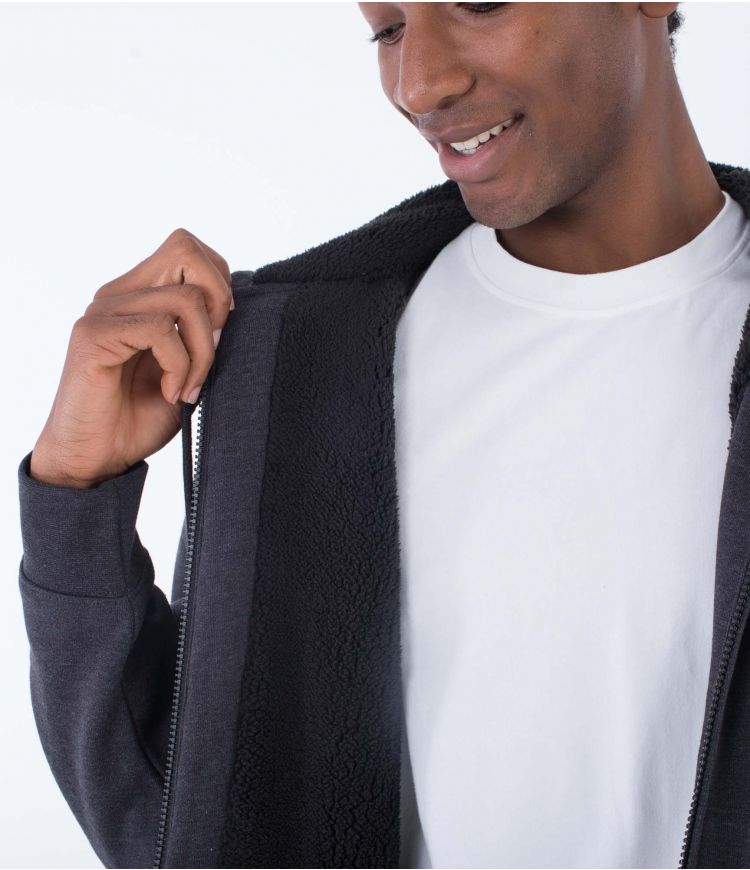 Hanorac HURLEY ALPS ZIP FLEECE