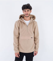 HURLEY BURRITO SHERPA ANORAK FLEECE
