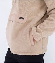 HURLEY BURRITO SHERPA ANORAK FLEECE