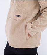 HURLEY BURRITO SHERPA ANORAK FLEECE