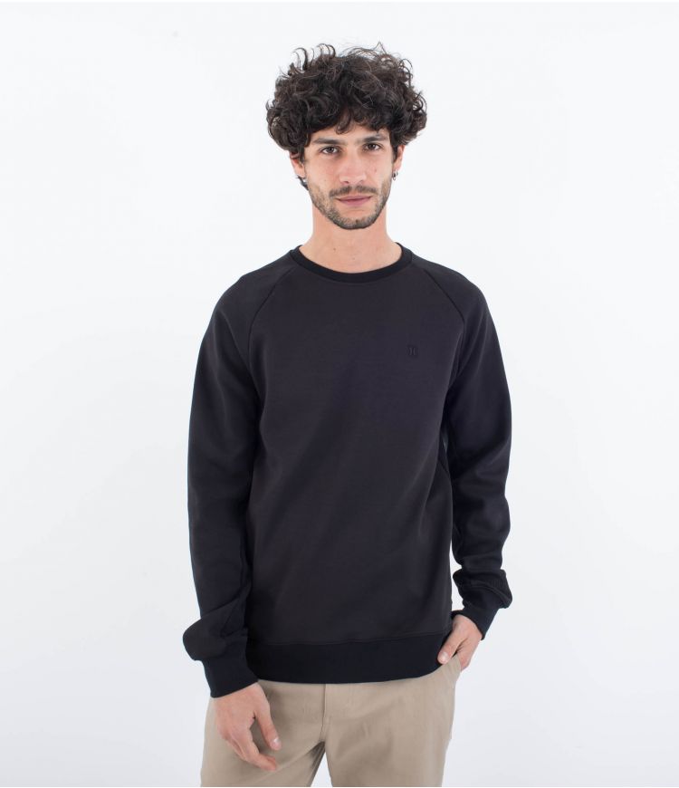Bluza HURLEY LOW TIDE CREW BLACK