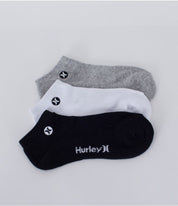 Sosete HURLEY H2O-Dri Low Cut (Set de 3)