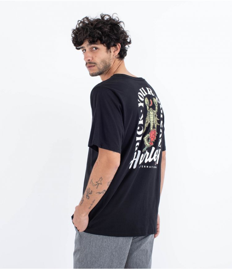 Hurley Men's Evd Poison SS T-Shirt