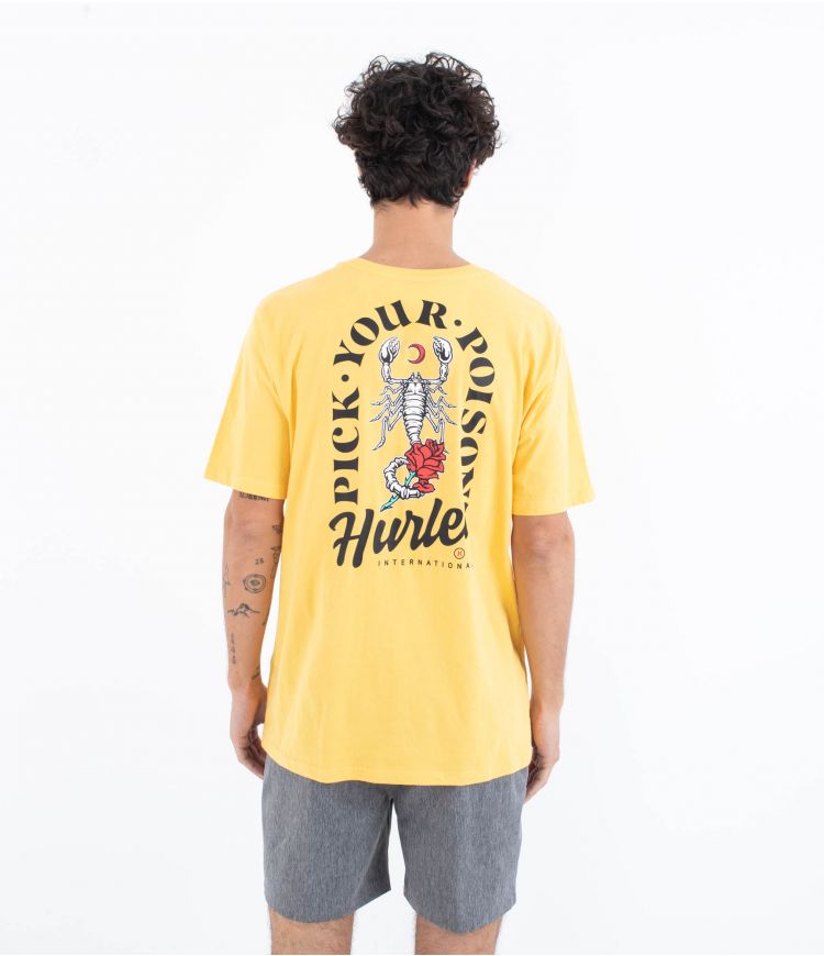 Hurley Men's Evd Poison SS T-Shirt
