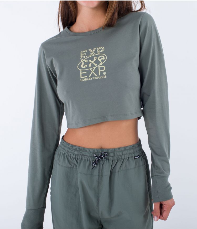 Tricou Maneca Lunga HURLEY EXPLORE CANYONS