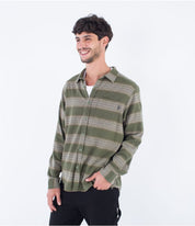 Camasa HURLEY Portland Organic Flannel Maneca Lunga
