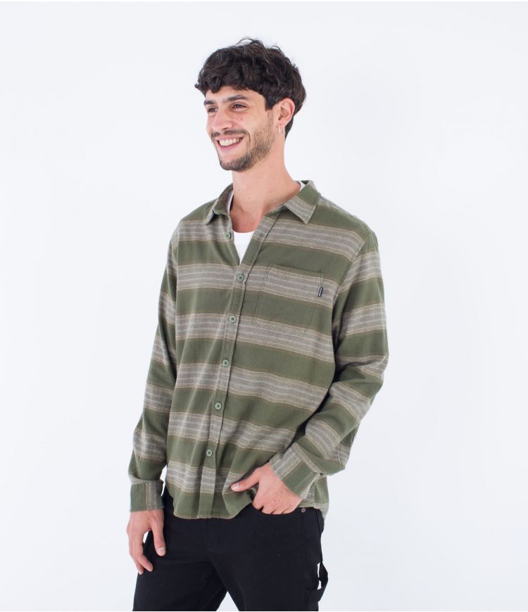 Camasa HURLEY Portland Organic Flannel Maneca Lunga
