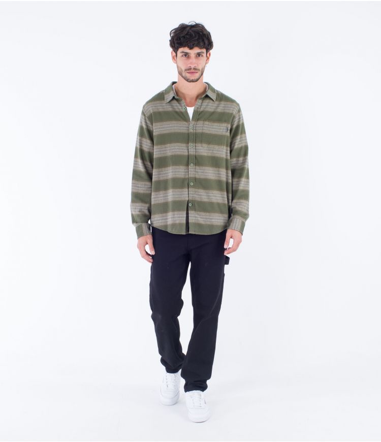 Camasa HURLEY Portland Organic Flannel Maneca Lunga