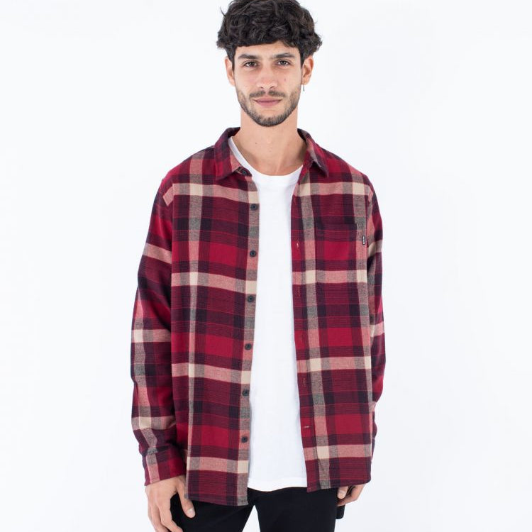 Cămașă Hurley Portland Organic Flannel cu mânecă lungă - vedere 5