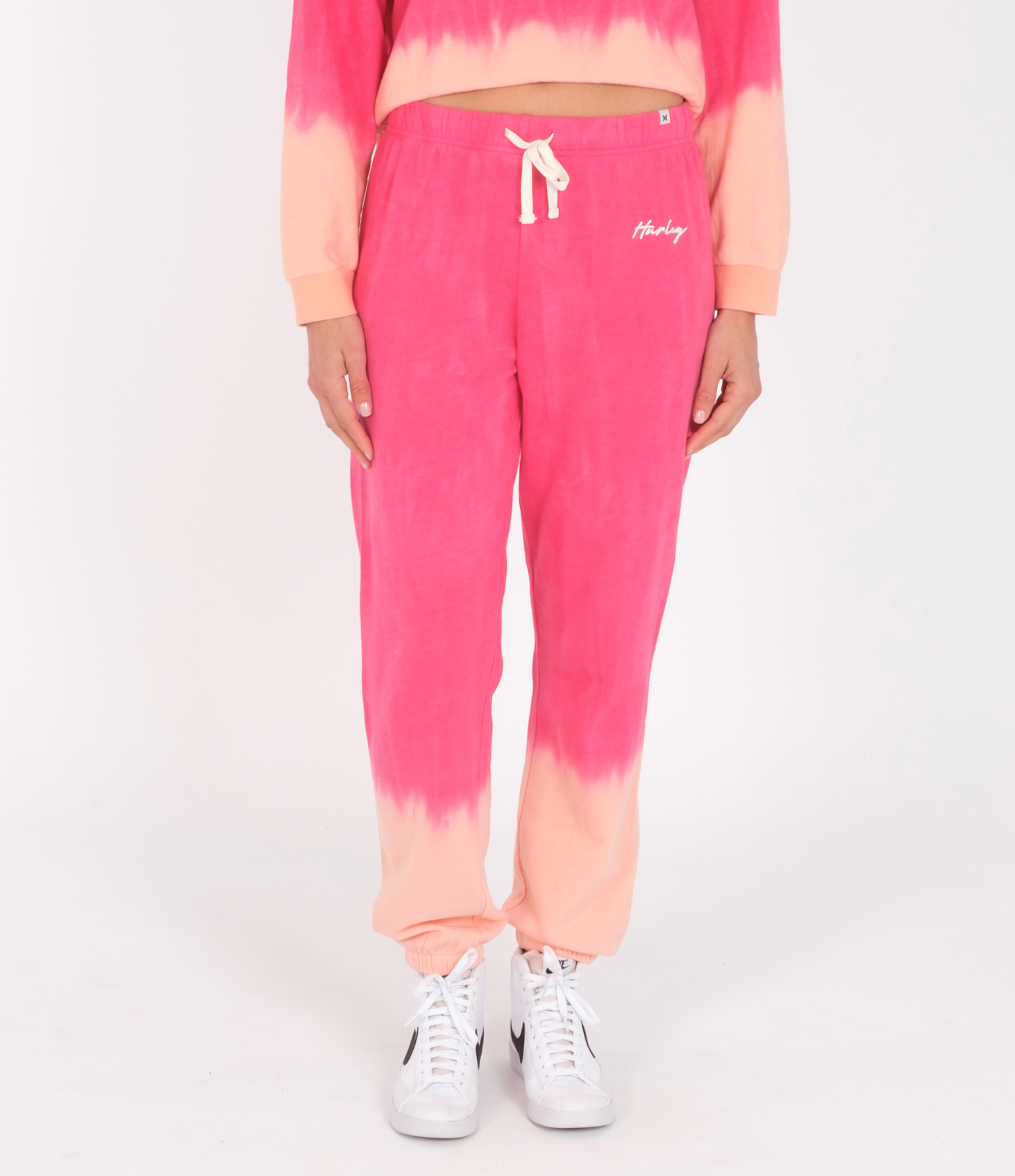 Pantaloni HURLEY TIE DYE FLEECE JOGGER