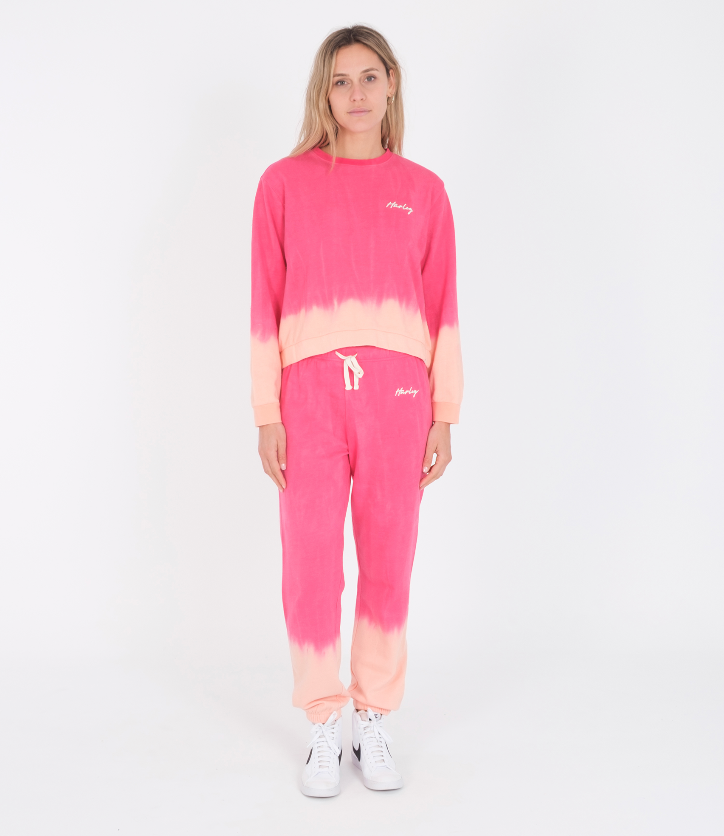 Pantaloni HURLEY TIE DYE FLEECE JOGGER