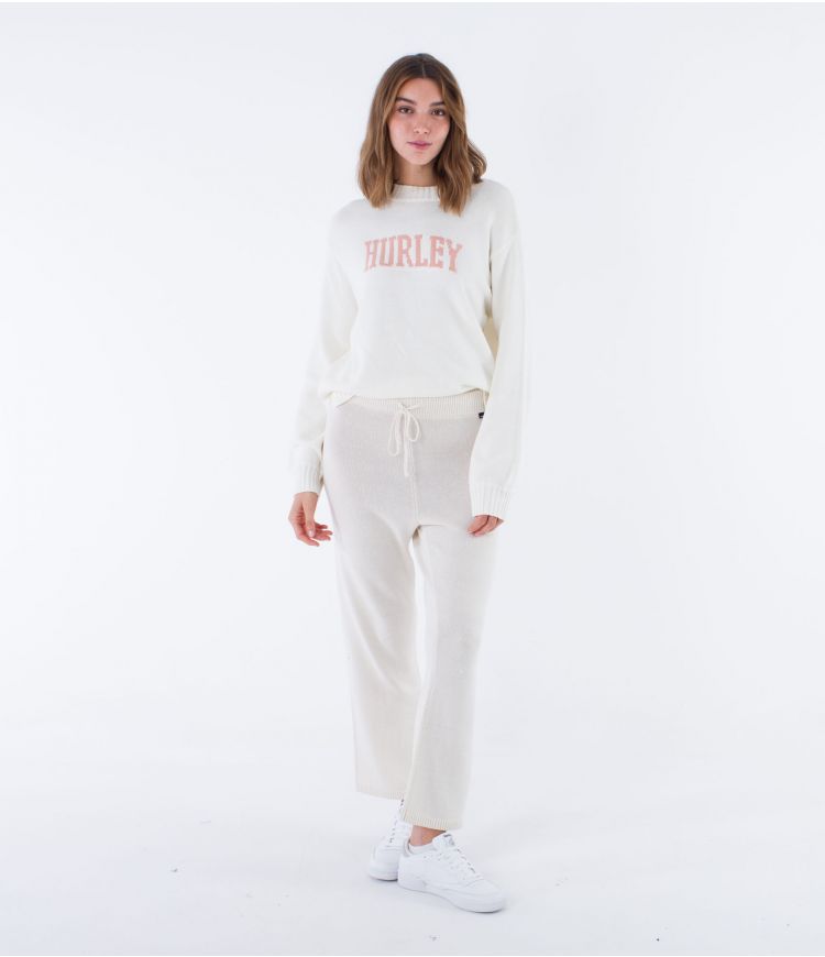 PULOVER HURLEY HYGGE CREW KNIT