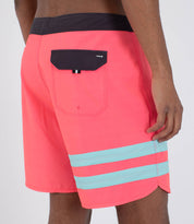 Boardshorts HURLEY - PHANTOM BLOCK PARTY 18' NEON PINK